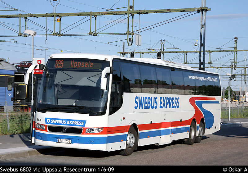 Swebus Express 6802 ikväll (Bilder)